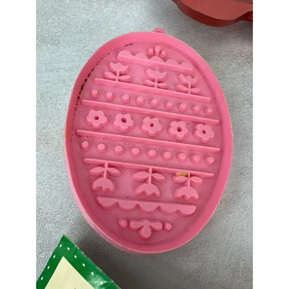Vintage Easter Cookie Cutters Lamb Easter‎ Egg Bunnies Lot of 4